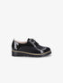 Derbies façon brogues vernies - Noir - 1