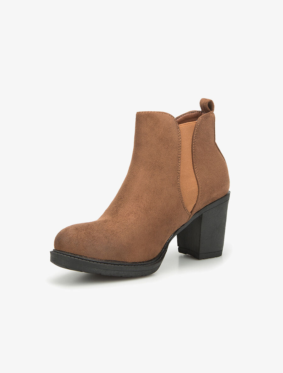 Chelseas arrière strassé - camel - 3