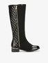 Bottes matelassées vinyl - noir - 1