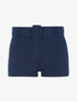 Mini short ceinturé - Marine - 1