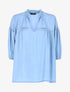 Blouse à manches ballon - Bleu ciel - 1