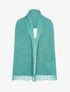 Poncho style écharpe à poches - Vert d&