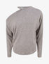 Pull loose épaule dénudée - Gris chiné - 4