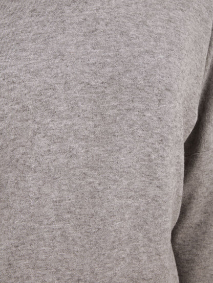 Pull loose épaule dénudée - Gris chiné - 3