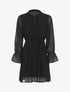 Robe patineuse fluide - Noir - 1