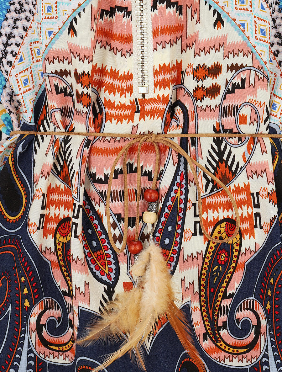 Robe tunique spirit - Marine - 3