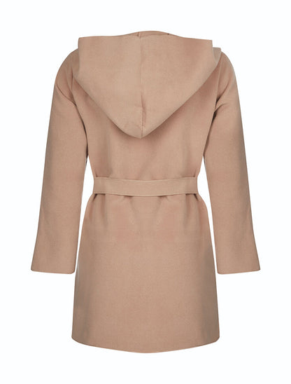 Manteau poches perlées - Beige - 2