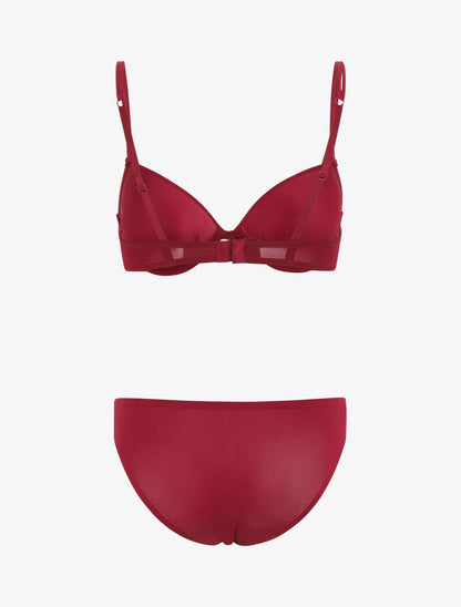 Ensemble push up uni - Bordeaux - 3