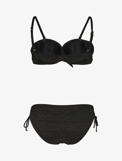 Bikini torsadé - Noir - 2