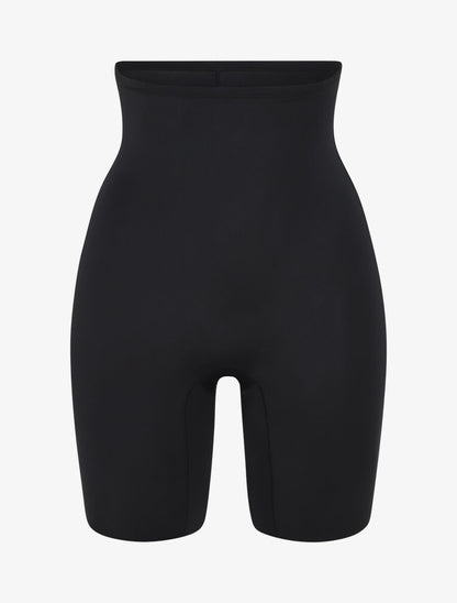 Short gainant taille haute - Noir - 1