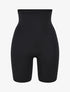 Short gainant taille haute - Noir - 1