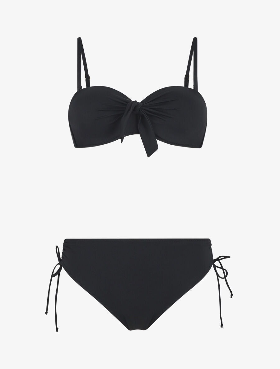 Bikini à noeud - Noir - 6