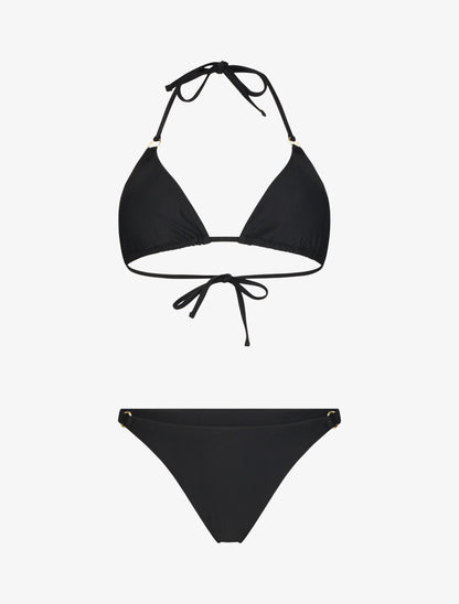 Bikini échancré - Noir - 3