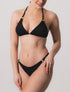 Bikini échancré - Noir - 1