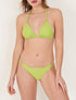 Bikini échancré - Vert pomme - 1